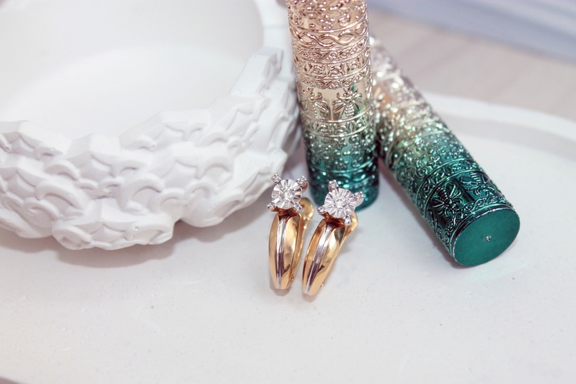 Серьги с бриллиантами